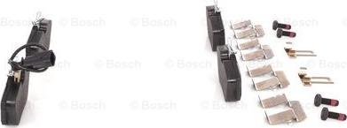 BOSCH 0 986 494 619 - Fékbetétkészlet, tárcsafék parts5.com