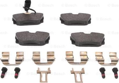 BOSCH 0 986 494 619 - Fékbetétkészlet, tárcsafék parts5.com