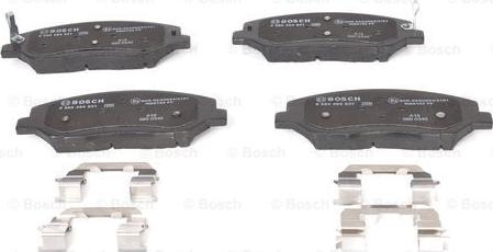 BOSCH 0 986 494 631 - Set placute frana,frana disc parts5.com