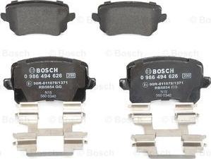 BOSCH 0 986 494 626 - Set placute frana,frana disc parts5.com