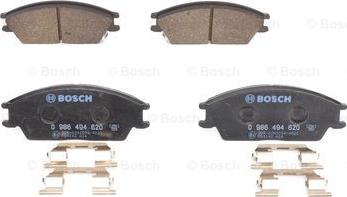 BOSCH 0 986 494 620 - Juego de pastillas de freno parts5.com