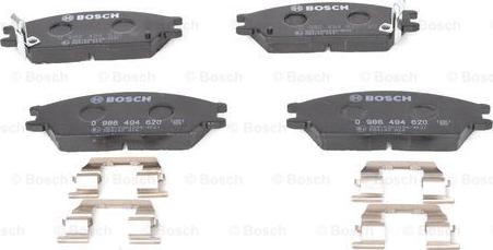 BOSCH 0 986 494 620 - Set placute frana,frana disc parts5.com