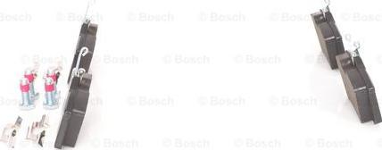 BOSCH 0 986 494 621 - Тормозные колодки, дисковые, комплект parts5.com