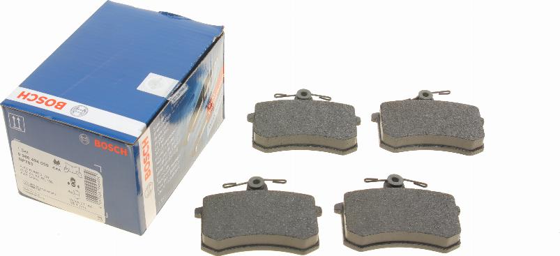 BOSCH 0 986 494 059 - Brake Pad Set, disc brake parts5.com