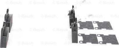 BOSCH 0 986 494 055 - Fékbetétkészlet, tárcsafék parts5.com