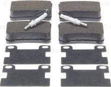 BOSCH 0 986 494 000 - Zestaw klocków hamulcowych, hamulce tarczowe parts5.com