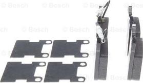 BOSCH 0 986 494 000 - Zestaw klocków hamulcowych, hamulce tarczowe parts5.com