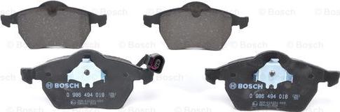 BOSCH 0 986 494 018 - Σετ τακάκια, δισκόφρενα parts5.com