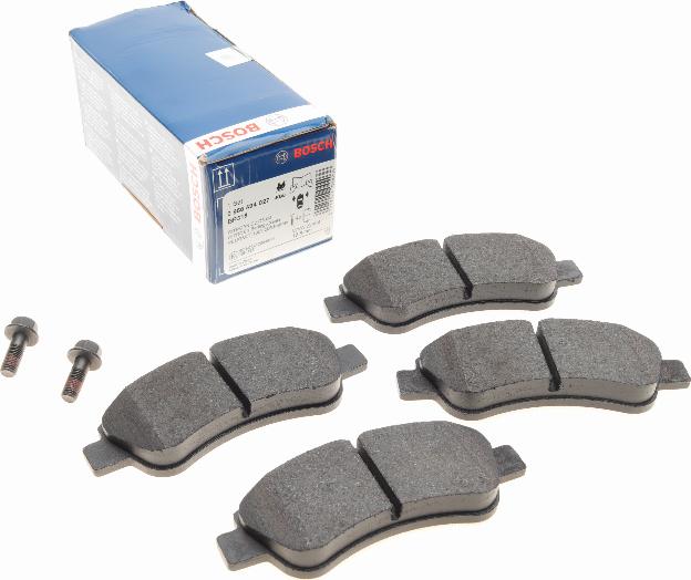 BOSCH 0 986 494 027 - Bremsbelagsatz, Scheibenbremse parts5.com