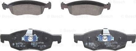 BOSCH 0 986 494 197 - Komplet zavornih oblog, ploscne (kolutne) zavore parts5.com