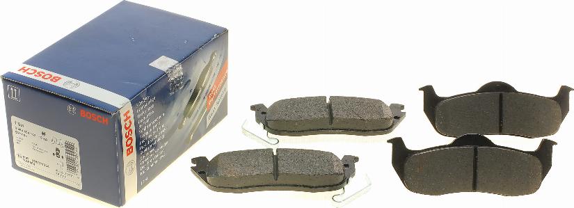 BOSCH 0 986 494 142 - Brake Pad Set, disc brake parts5.com