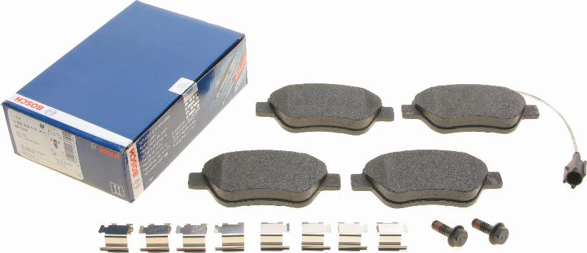 BOSCH 0 986 494 113 - Brake Pad Set, disc brake parts5.com