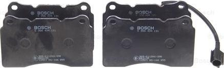 BOSCH 0 986 494 131 - Zestaw klocków hamulcowych, hamulce tarczowe parts5.com