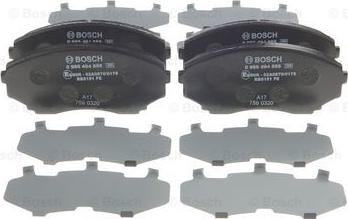 BOSCH 0 986 494 855 - Set placute frana,frana disc parts5.com