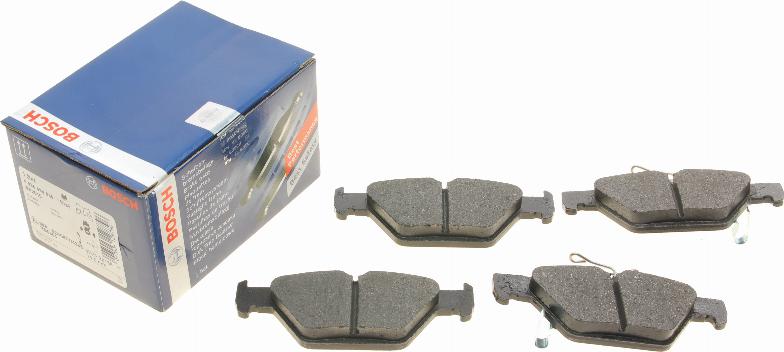 BOSCH 0 986 494 836 - Komplet pločica, disk-kočnica parts5.com