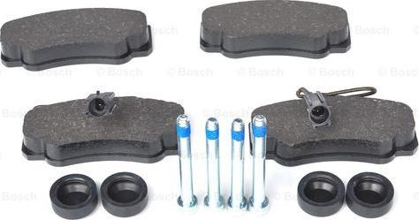 BOSCH 0 986 494 391 - Brake Pad Set, disc brake parts5.com