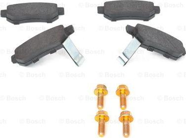 BOSCH 0 986 494 392 - Juego de pastillas de freno parts5.com