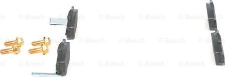 BOSCH 0 986 494 392 - Juego de pastillas de freno parts5.com