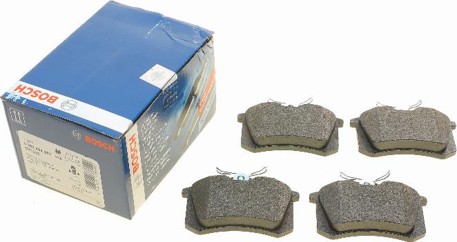 BOSCH 0 986 494 387 - Brake Pad Set, disc brake parts5.com