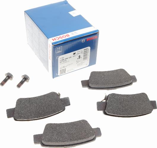 BOSCH 0 986 494 329 - Bremsbelagsatz, Scheibenbremse parts5.com