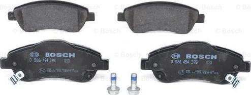 BOSCH 0 986 494 379 - Set placute frana,frana disc parts5.com