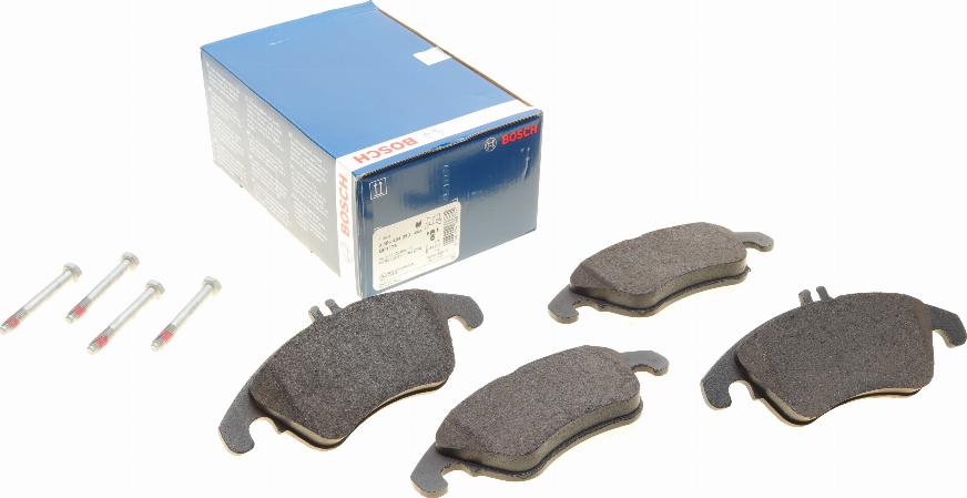 BOSCH 0 986 494 263 - Komplet kočnih obloga, disk kočnica parts5.com