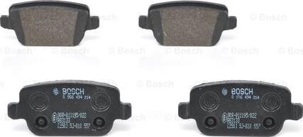 BOSCH 0 986 494 214 - Piduriklotsi komplekt,ketaspidur parts5.com