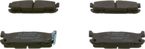 BOSCH 0 986 494 226 - Set placute frana,frana disc parts5.com