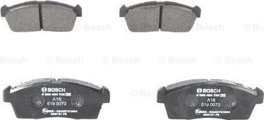 BOSCH 0 986 494 700 - Brake Pad Set, disc brake parts5.com