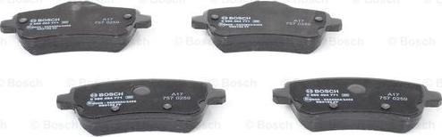 BOSCH 0 986 494 771 - Set placute frana,frana disc parts5.com