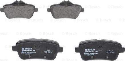 BOSCH 0 986 494 771 - Set placute frana,frana disc parts5.com