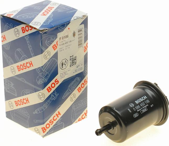 BOSCH 0 986 450 106 - Filtro combustible parts5.com