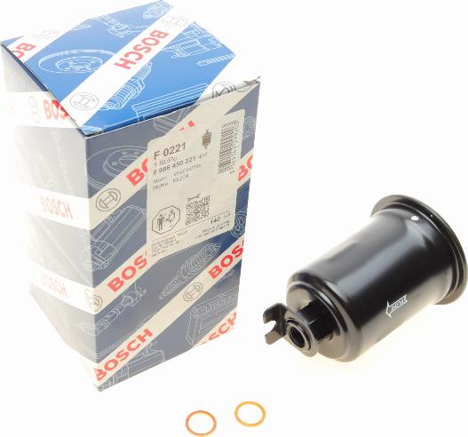 BOSCH 0 986 450 221 - Filtro combustible parts5.com