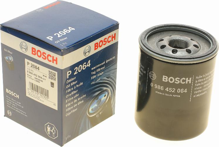 BOSCH 0 986 452 064 - Filtru ulei parts5.com