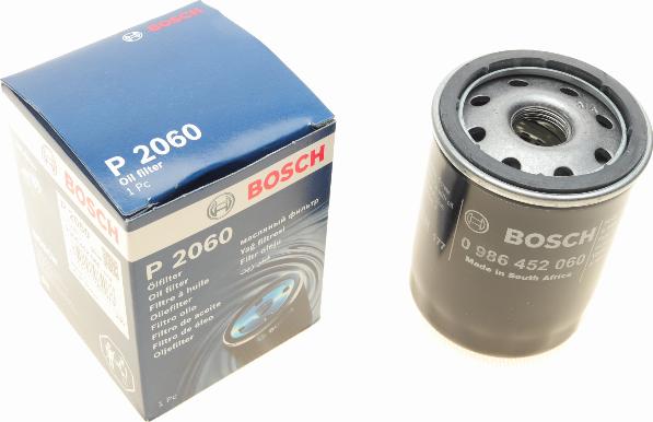 BOSCH 0 986 452 060 - Масляный фильтр parts5.com