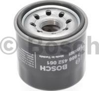 BOSCH 0 986 452 061 - Filtro de aceite parts5.com