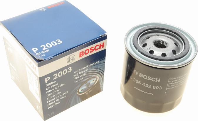 BOSCH 0 986 452 003 - Olejový filtr parts5.com