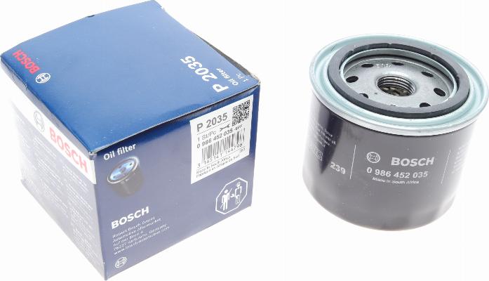 BOSCH 0 986 452 035 - Filtar za ulje parts5.com