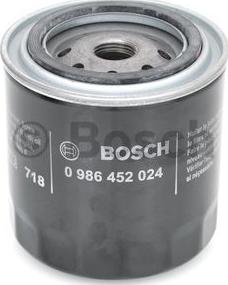 BOSCH 0 986 452 024 - Olejový filtr parts5.com