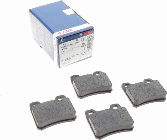 BOSCH 0 986 460 955 - Σετ τακάκια, δισκόφρενα parts5.com