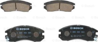 BOSCH 0 986 460 984 - Set placute frana,frana disc parts5.com