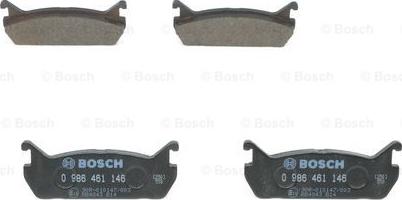 BOSCH 0 986 461 146 - Juego de pastillas de freno parts5.com