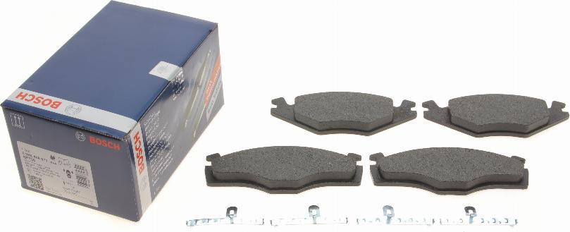 BOSCH 0 986 468 871 - Zestaw klocków hamulcowych, hamulce tarczowe parts5.com