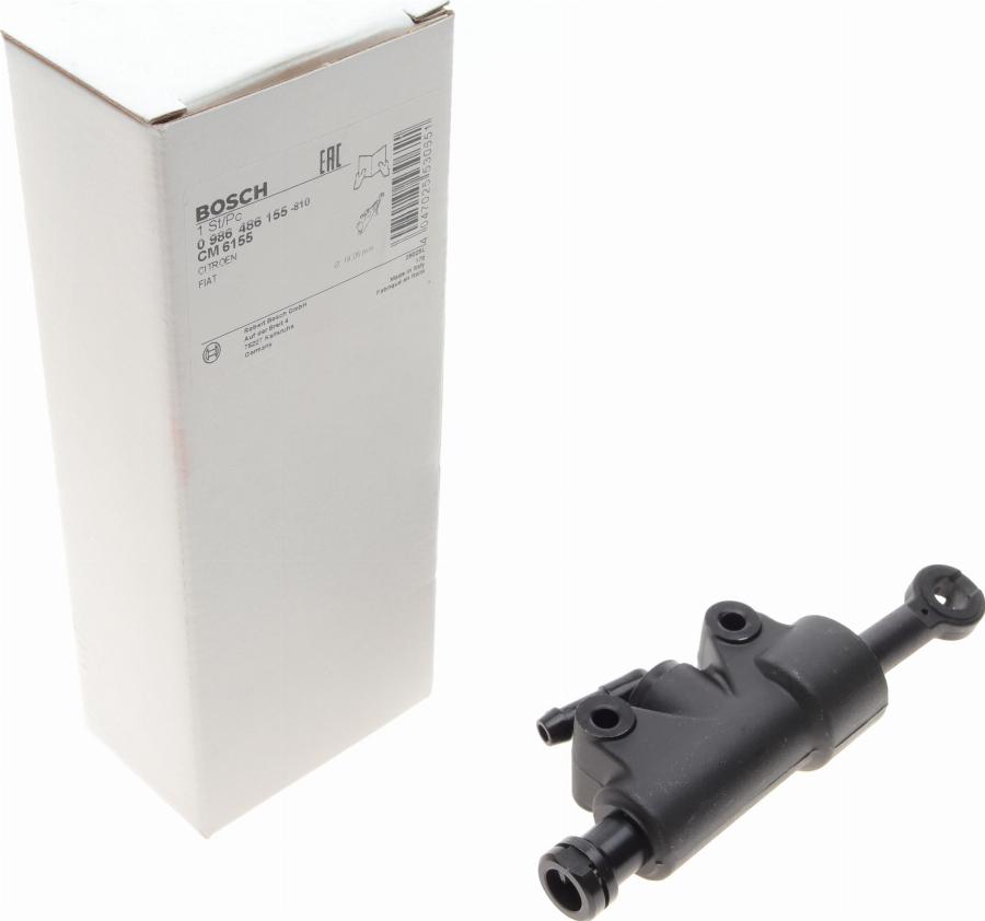 BOSCH 0 986 486 155 - Hlavný spojkový valec parts5.com