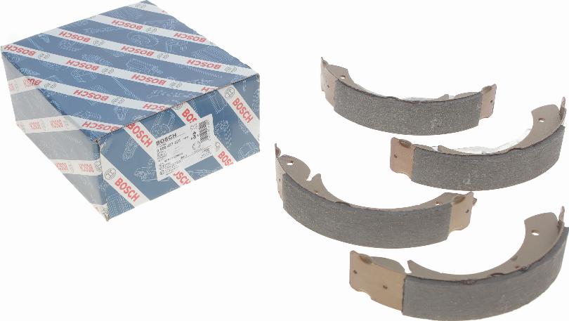 BOSCH 0 986 487 528 - Komplet kočionih papuča parts5.com