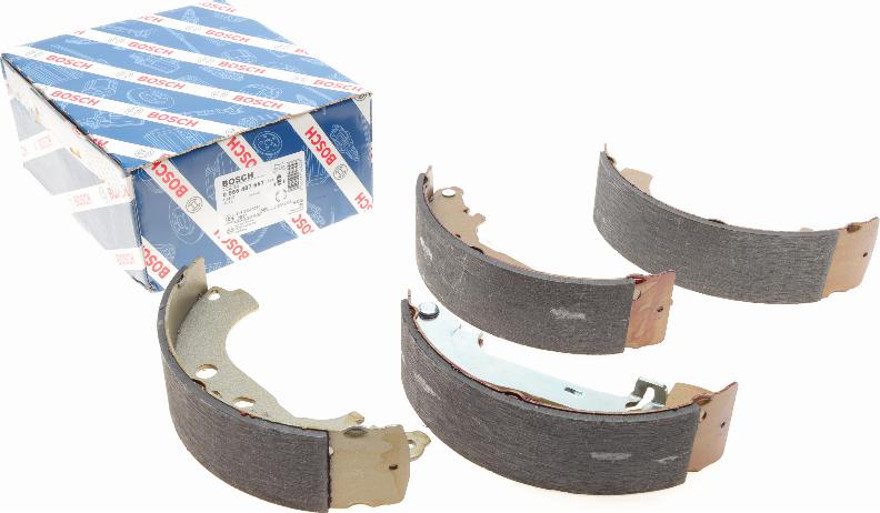 BOSCH 0 986 487 667 - Garnitura zavorne celjusti parts5.com