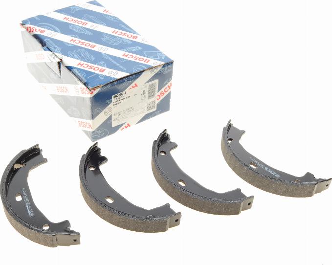 BOSCH 0 986 487 608 - Brake Shoe Set, parking brake parts5.com