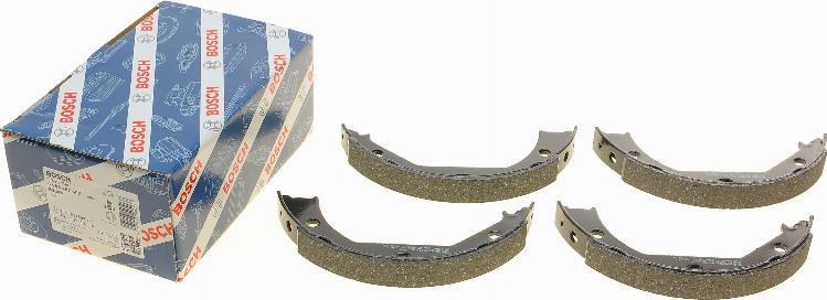 BOSCH 0 986 487 607 - Brake Shoe Set, parking brake parts5.com