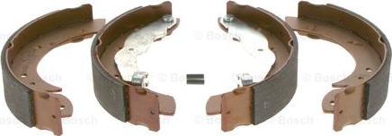 BOSCH 0 986 487 327 - Brake Shoe Set parts5.com