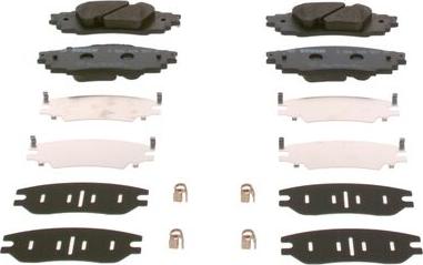 BOSCH 0 986 424 927 - Set placute frana,frana disc parts5.com